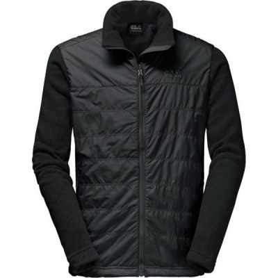 Chaquetas Jack Wolfskin Caribou Crossing Altis Hombre Negras - Chile AWV514082